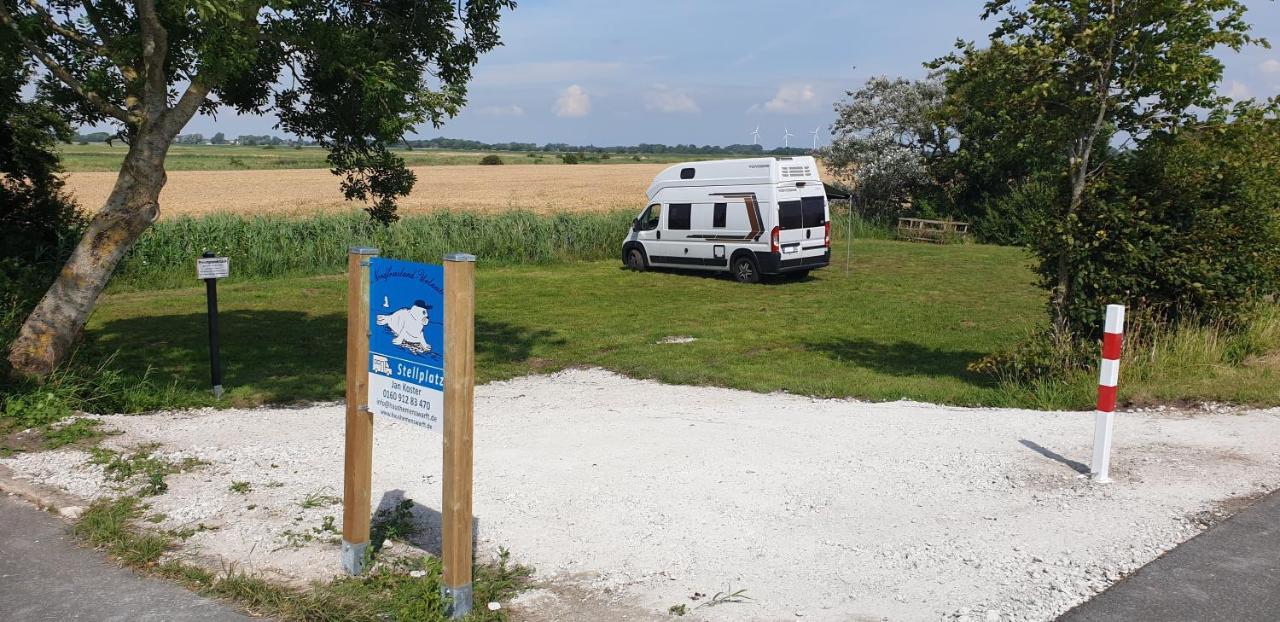 Wohnmobilstellplatz Hemenswarft An Der Nordsee - Meerblick Emmelsbüll-Horsbüll Екстериор снимка